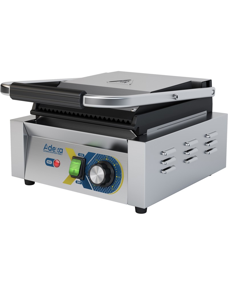 Heavy Duty Panini Contact grill Single Ribbed/Smooth | TurcoBazaar EGD10B