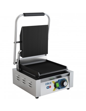 Heavy Duty Panini Contact grill Single Ribbed | TurcoBazaar EGD10C