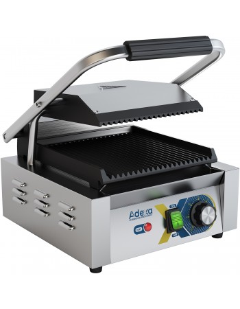 Heavy Duty Panini Contact grill Single Ribbed | TurcoBazaar EGD10C