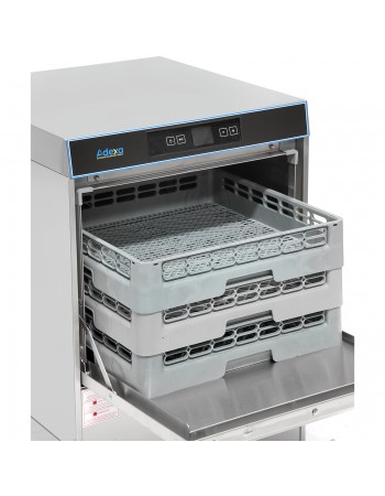 Commercial Dishwasher 540 plates/hour 500mm basket Digital Drain pump Detergent pump Rinse aid pump 380V | TurcoBazaar EMP500380SDF Commercial Dishwasher 540 plates/hour 500mm basket Digital Drain pump Detergent pump Rinse aid pump 380V | TurcoBazaar EMP500380SDF