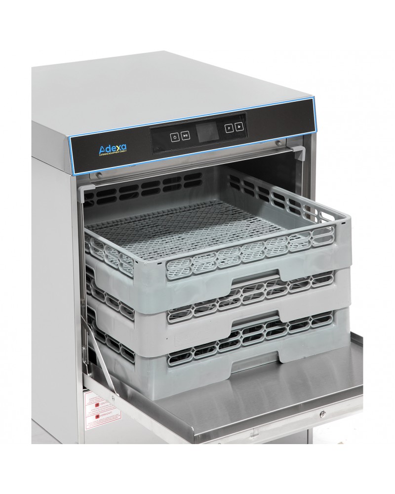 Commercial Dishwasher 540 plates/hour 500mm basket Digital Drain pump Detergent pump Rinse aid pump 380V | TurcoBazaar EMP500380SDF Commercial Dishwasher 540 plates/hour 500mm basket Digital Drain pump Detergent pump Rinse aid pump 380V | TurcoBazaar EMP500380SDF