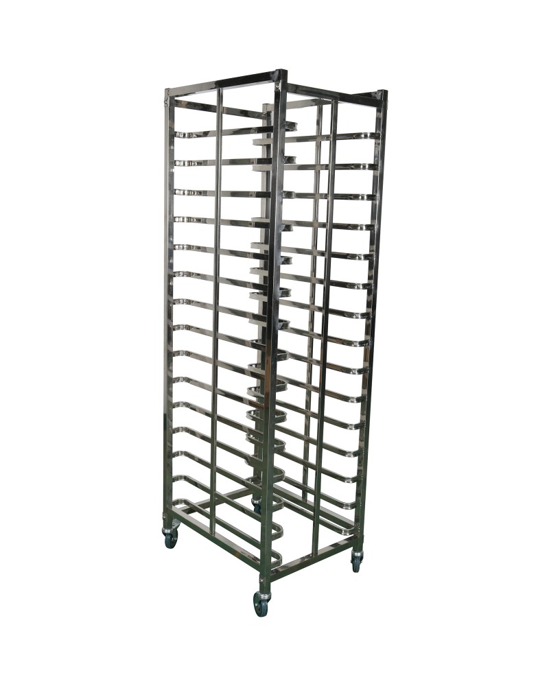 Economic Design Rack Trolley for 660x460mm Sheet Pan 15-Tier | TurcoBazaar ERT7515