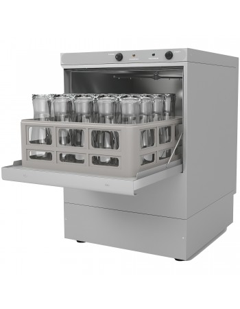 Commercial Glasswasher with 350mm Basket and Rinse Pump | TurcoBazaar EVW12 - MADE IN EUROPE Commercial Glasswasher with 350mm Basket and Rinse Pump | TurcoBazaar EVW12 - MADE IN EUROPE
