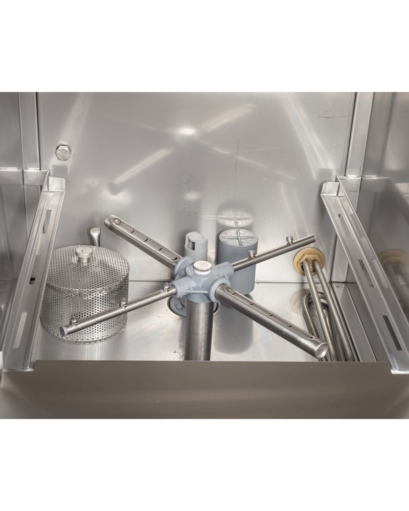 Commercial Glasswasher with 350mm Basket and Rinse Pump | TurcoBazaar EVW12 - MADE IN EUROPE Commercial Glasswasher with 350mm Basket and Rinse Pump | TurcoBazaar EVW12 - MADE IN EUROPE