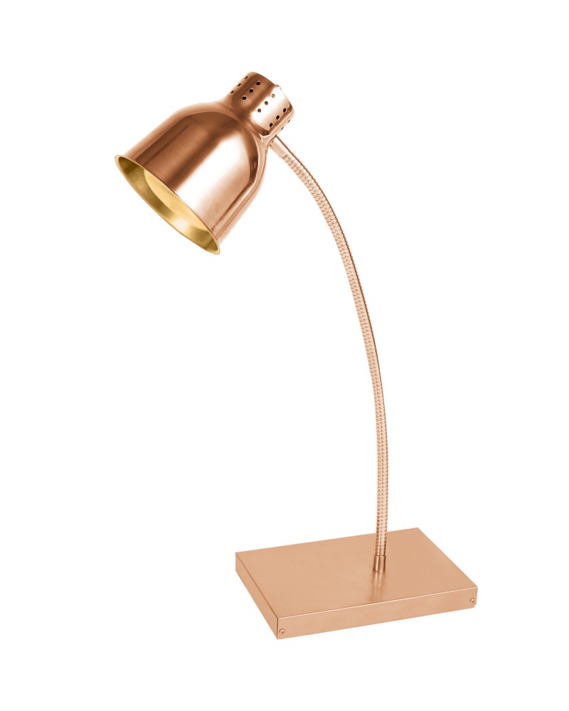 Commercial Tabletop Food Warmer 1 Heating Lamp 250W Gold | TurcoBazaar EWL02G1 Commercial Tabletop Food Warmer 1 Heating Lamp 250W Gold | TurcoBazaar EWL02G1