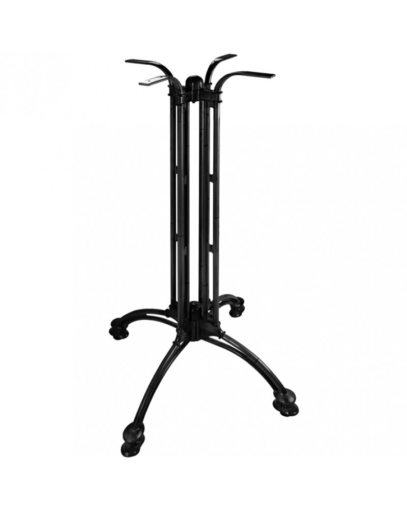 Black Decorative Aluminium Table base 600mm Bar height 1080mm | TurcoBazaar F023 Black Decorative Aluminium Table base 600mm Bar height 1080mm | TurcoBazaar F023