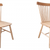 Wood Windsor Back Dining Chair with Wooden Seat | TurcoBazaar F1069