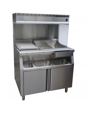 Chips Scuttle/Dump Bagging & Warming Station | TurcoBazaar FFB10