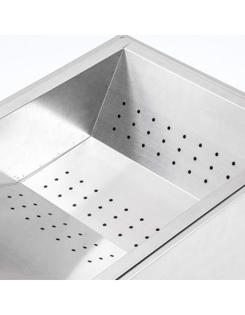 Table Top Chip Station Stainless Steel | TurcoBazaar FFS01A Table Top Chip Station Stainless Steel | TurcoBazaar FFS01A