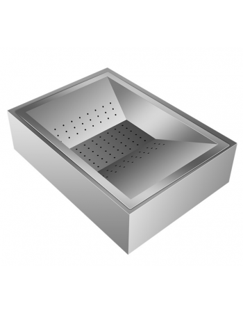 Table Top Chip Station Stainless Steel | TurcoBazaar FFS01A Table Top Chip Station Stainless Steel | TurcoBazaar FFS01A