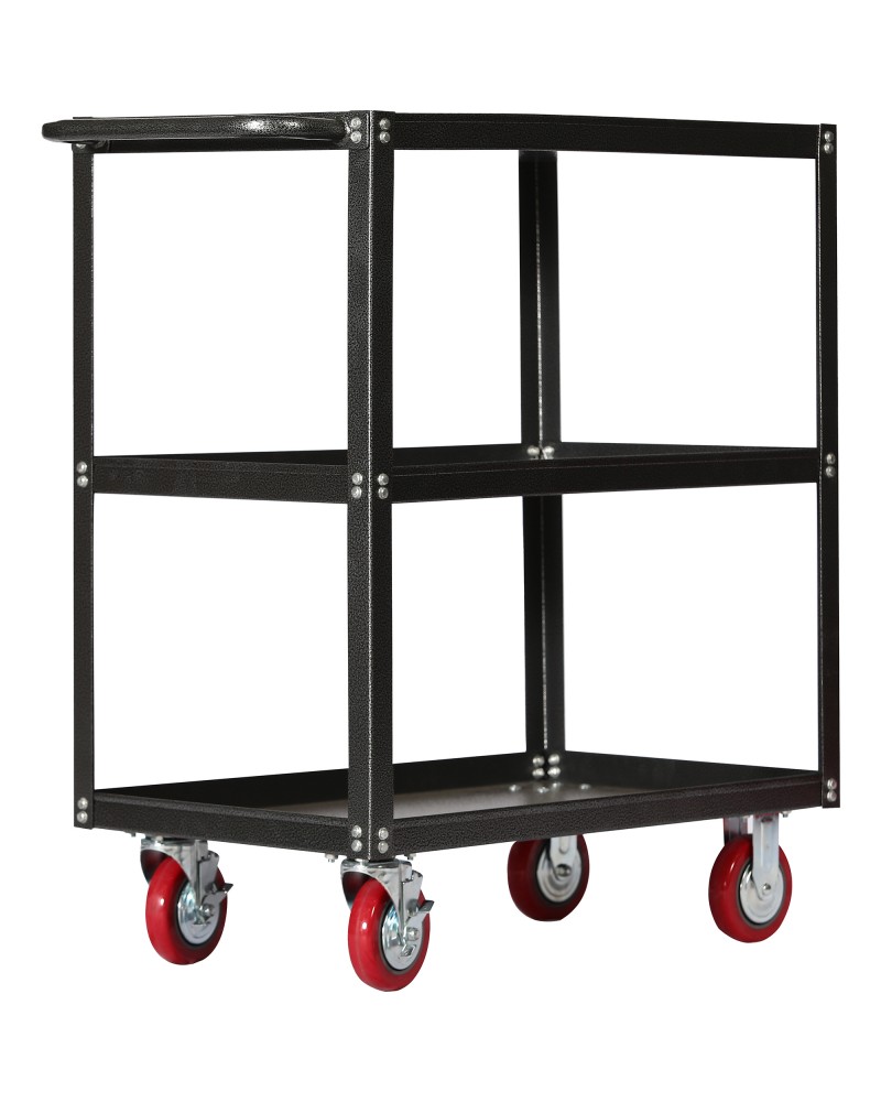 Workshop Utility Trolley Cart 3-Tier 405x765x810mm | TurcoBazaar FS303