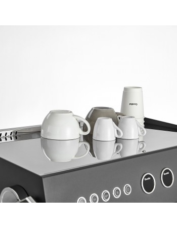 2 Group Premium Commercial Espresso Coffee Machine 678 × 528 × 550 mm Dusky Grey | TurcoBazaar LAFRANCO112