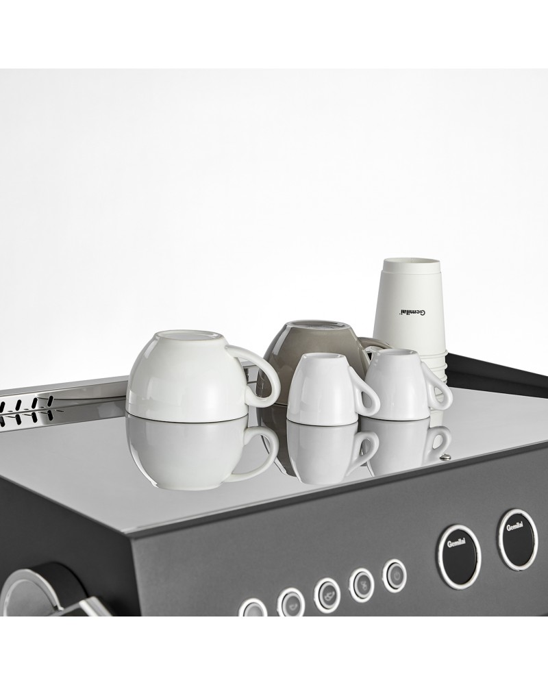 2 Group Premium Commercial Espresso Coffee Machine 678 × 528 × 550 mm Dusky Grey | TurcoBazaar LAFRANCO112