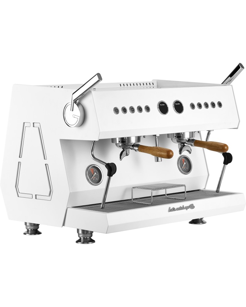 2 Group Premium Commercial Espresso Coffee Machine 678 × 528 × 550 mm White | TurcoBazaar LAFRANCO110