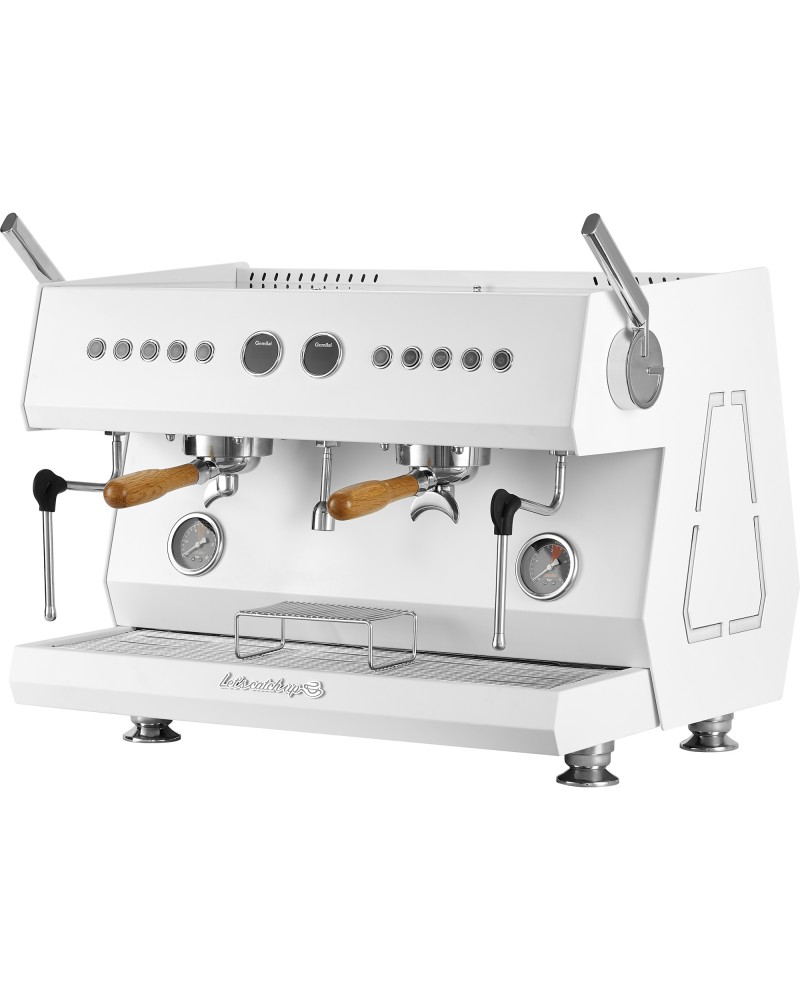 2 Group Premium Commercial Espresso Coffee Machine 678 × 528 × 550 mm White | TurcoBazaar LAFRANCO110