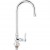 Commercial Single Hole Deck Mount Faucet with 6" Swivel Gooseneck Chrome Plated Brass | TurcoBazaar GD3603