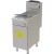 Professional Free Standing Gas Fryer Single Tank 25L 393x765x1145mm | TurcoBazaar GF3
