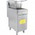 Professional Free Standing Gas Fryer Single Tank 26.5L 393x765x1145mm | TurcoBazaar GF4
