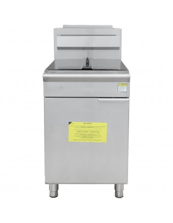 Professional Free Standing Gas Fryer Single Tank 44.0L 533x868x1145mm | TurcoBazaar GF5