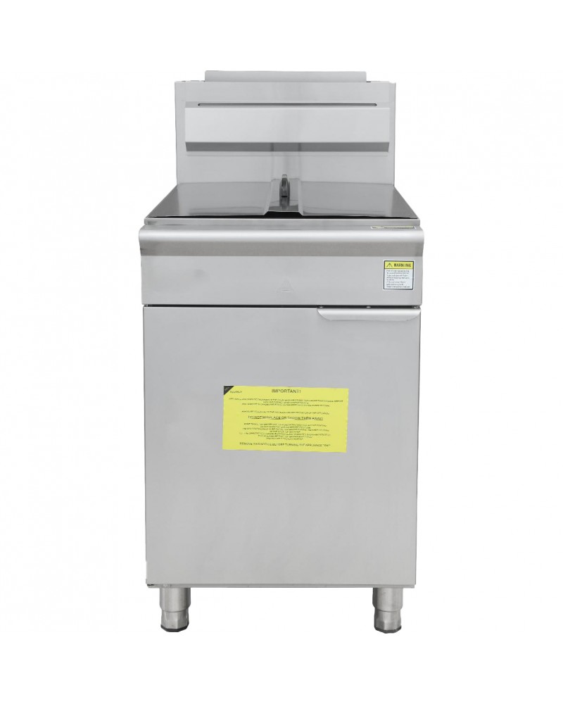 Professional Free Standing Gas Fryer Single Tank 44.0L 533x868x1145mm | TurcoBazaar GF5