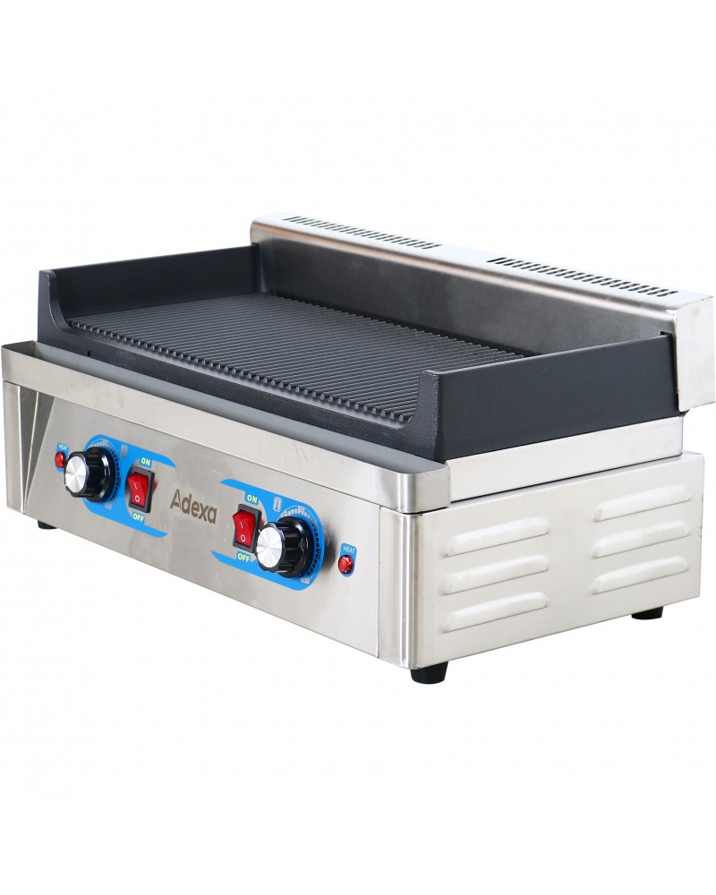 Professional Grill Electric 1 zone 2.3kW Ribbed Cast iron top | TurcoBazaar GP5530EW