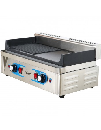 Professional Grill Electric 1 zone 2.3kW Smooth/Ribbed Cast iron top | TurcoBazaar GP5530EGW