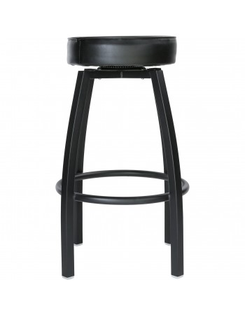 Black Barstool with Upholstered Swivel seat | TurcoBazaar GS6P08 Black Barstool with Upholstered Swivel seat | TurcoBazaar GS6P08