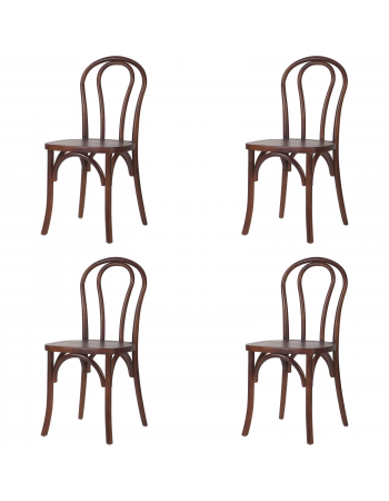 Bentwood Dining Chair - Light Walnut| TurcoBazaar GS90003LE