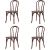 Bentwood Dining Chair - Light Walnut| TurcoBazaar GS90003LE