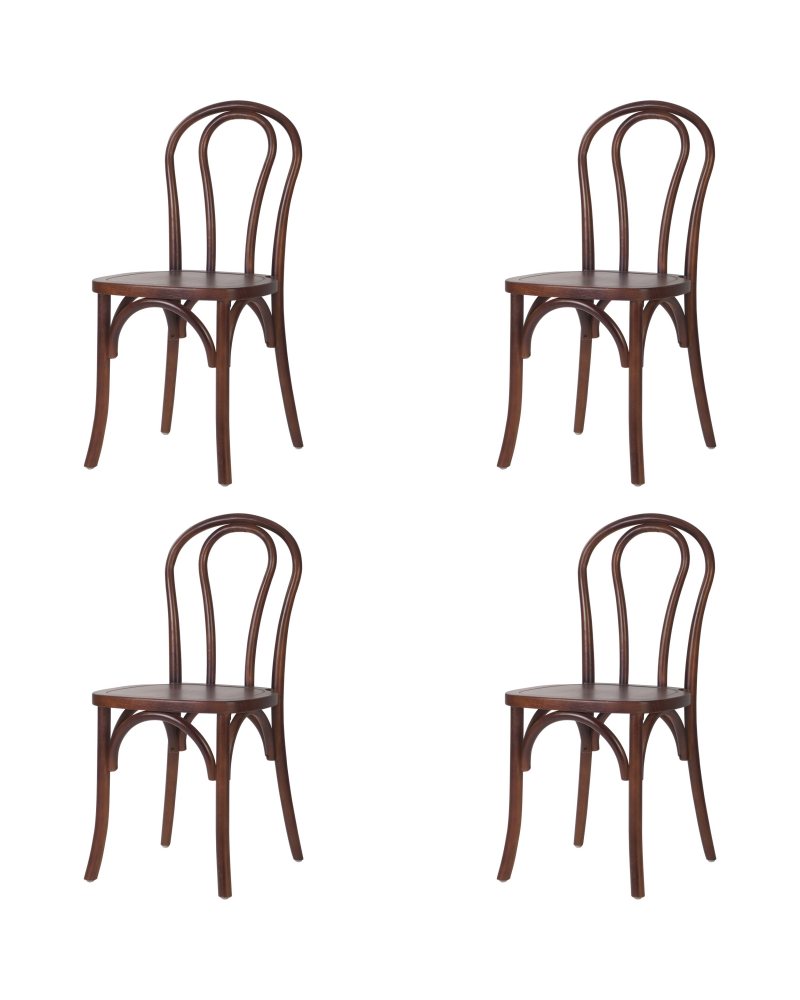Bentwood Dining Chair - Light Walnut| TurcoBazaar GS90003LE