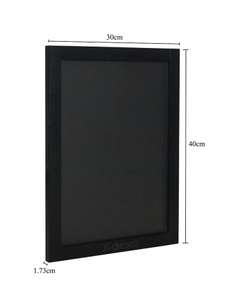 Chalk Board Black Frame 300×400mm | TurcoBazaar GWA208 Chalk Board Black Frame 300×400mm | TurcoBazaar GWA208