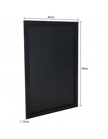 Chalk Board Black Frame 400×600mm | TurcoBazaar GWA210 Chalk Board Black Frame 400×600mm | TurcoBazaar GWA210