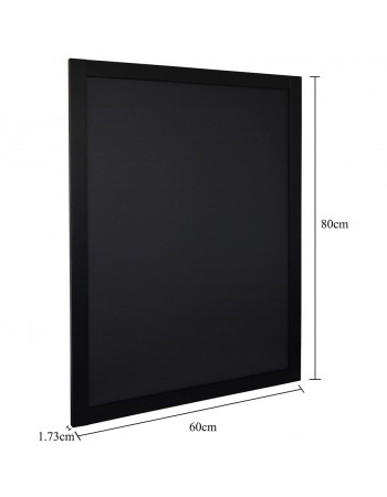 Chalk Board Black Frame 600×800mm | TurcoBazaar GWA212 Chalk Board Black Frame 600×800mm | TurcoBazaar GWA212