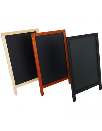 Single-Sided Pavement Chalk Board Black Frame 550×850mm | TurcoBazaar GWA214 Single-Sided Pavement Chalk Board Black Frame 550×850mm | TurcoBazaar GWA214