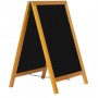 Pavement Chalk Board Beech Frame 560×550×851mm | TurcoBazaar GWA222