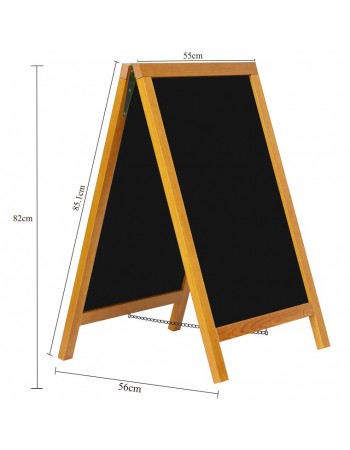Pavement Chalk Board Beech Frame 560×550×851mm | TurcoBazaar GWA222 Pavement Chalk Board Beech Frame 560×550×851mm | TurcoBazaar GWA222