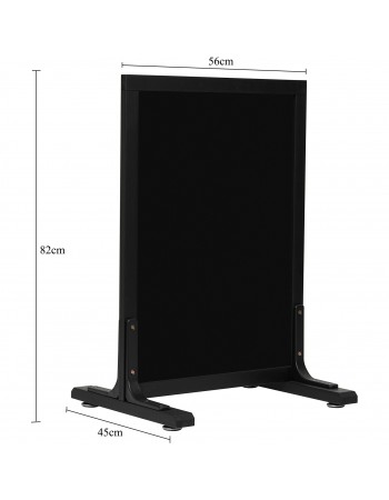 Pavement Chalk Board with Stand Black Frame 560×450×820mm | TurcoBazaar GWA238 Pavement Chalk Board with Stand Black Frame 560×450×820mm | TurcoBazaar GWA238