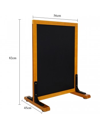 Pavement Chalk Board with Stand Beech Frame 560×450×820mm | TurcoBazaar GWA240 Pavement Chalk Board with Stand Beech Frame 560×450×820mm | TurcoBazaar GWA240