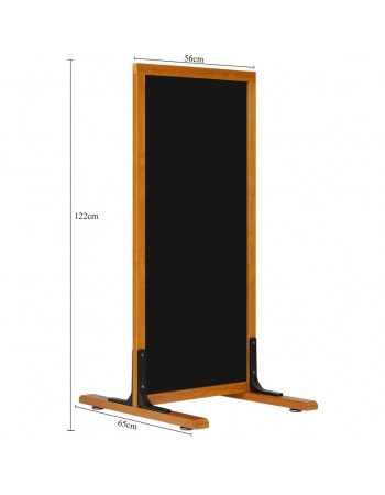 Pavement Chalk Board with Stand Beech Frame 560×650×1220mm | TurcoBazaar GWA244 Pavement Chalk Board with Stand Beech Frame 560×650×1220mm | TurcoBazaar GWA244