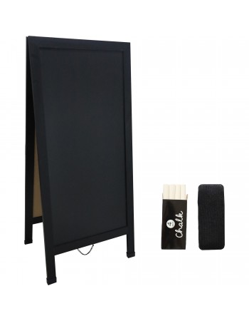 Pavement Chalk Board with Magnetic Surface Black Frame 27"×59" (686×1499mm) | TurcoBazaar GWA276 Pavement Chalk Board with Magnetic Surface Black Frame 27"×59" (686×1499mm) | TurcoBazaar GWA276