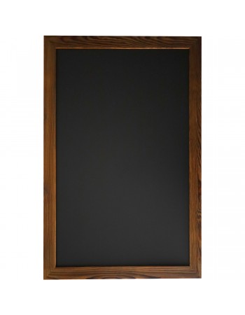 Wall-Mounted Chalk Board with Magnetic Surface Brown Frame 24"×36" (610×914mm) | TurcoBazaar GWA290