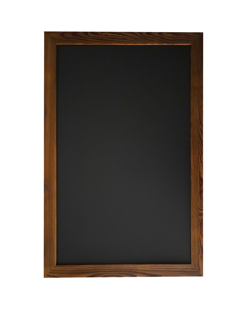 Wall-Mounted Chalk Board with Magnetic Surface Brown Frame 24"×36" (610×914mm) | TurcoBazaar GWA290