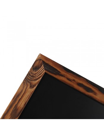 Wall-Mounted Chalk Board with Magnetic Surface Brown Frame 24"×36" (610×914mm) | TurcoBazaar GWA290