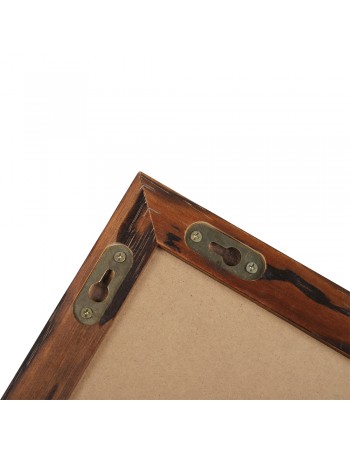 Wall-Mounted Chalk Board with Magnetic Surface Brown Frame 24"×36" (610×914mm) | TurcoBazaar GWA290