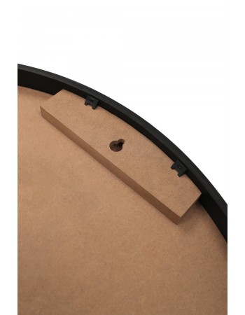 Wall-Mounted Circle Chalk Board with Magnetic Surface Black Frame ∅24" (610mm) | TurcoBazaar GWA300