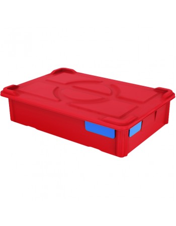 Pizza Dough Box 21.3L Red Polypropylene (PP) 570x385x130mm | TurcoBazaar GZFH614