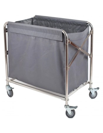 Foldable Linen Trolley 870x520x780mm | TurcoBazaar H080D