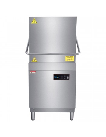 Commercial Pass-Through Digital Dishwasher with built-in detergent and rinse pump | TurcoBazaar H60D