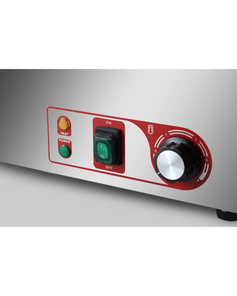 Commercial Bain Marie with Drain Tap 3xGN1/3 Including 3 containers | TurcoBazaar HB3V