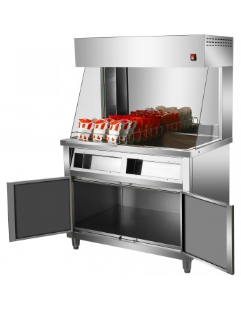 Chips Scuttle/Dump Bagging & Warming Station | TurcoBazaar HCW833 Chips Scuttle/Dump Bagging & Warming Station | TurcoBazaar HCW833